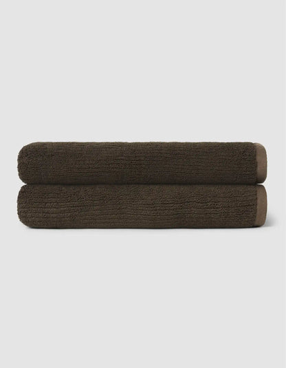 Ribbed Terry Bath Towels - Last Chance