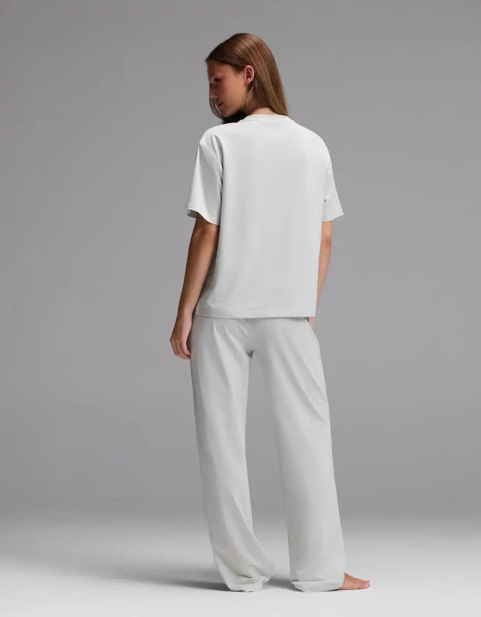Women's First Layer Pajama Short Sleeve Tee & Pajama Pant Set