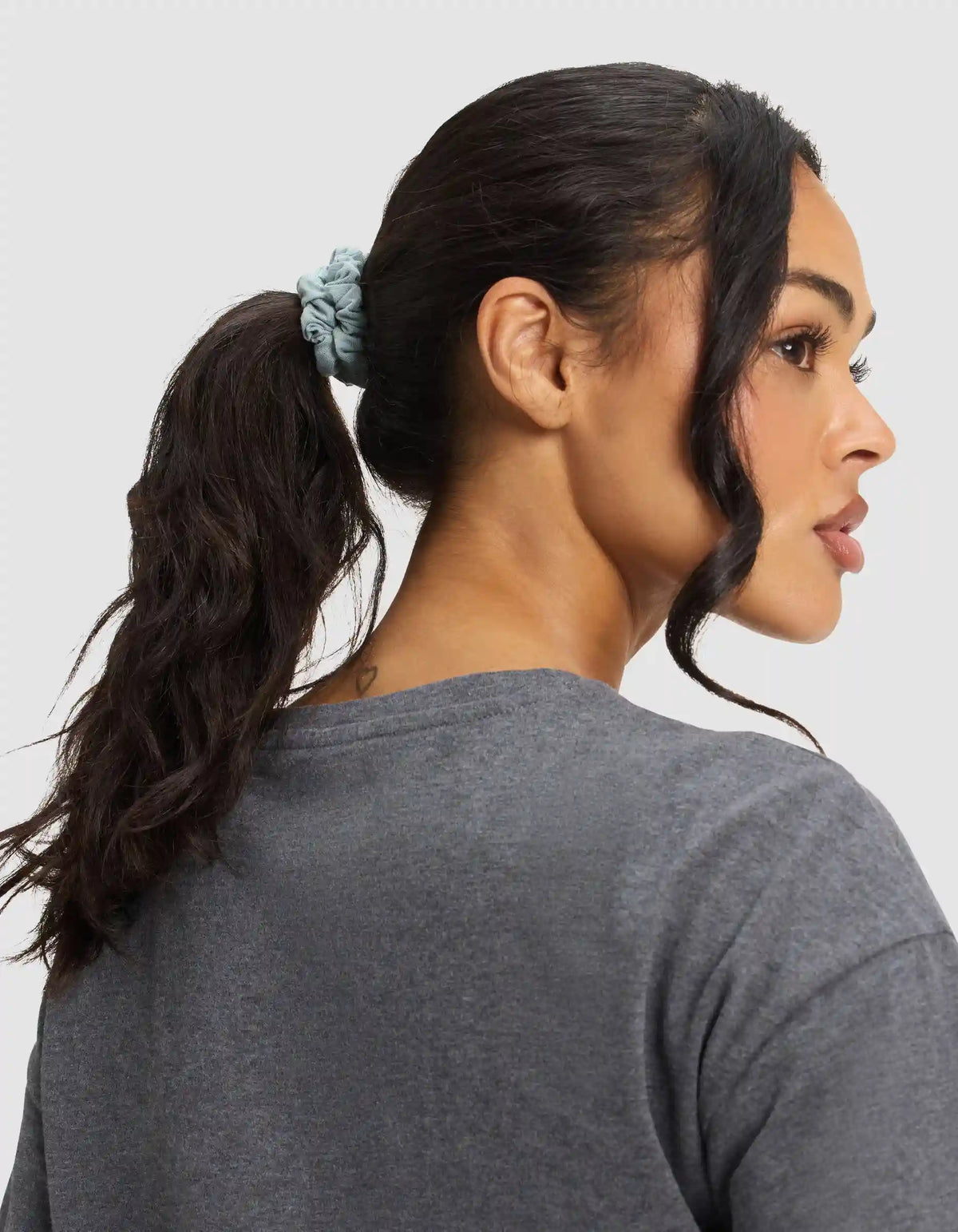 Bamboo Stretch Knit Skinny Scrunchies