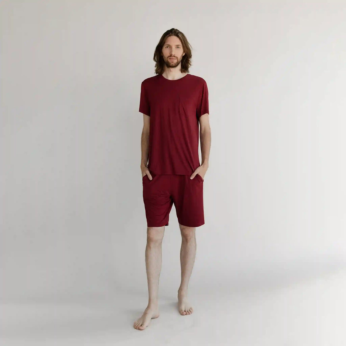 Men's Bamboo Stretch-Knit Pajama Short
