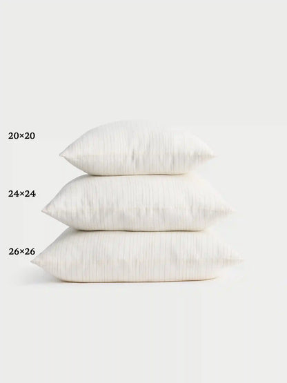 Striped Linen Throw Pillow