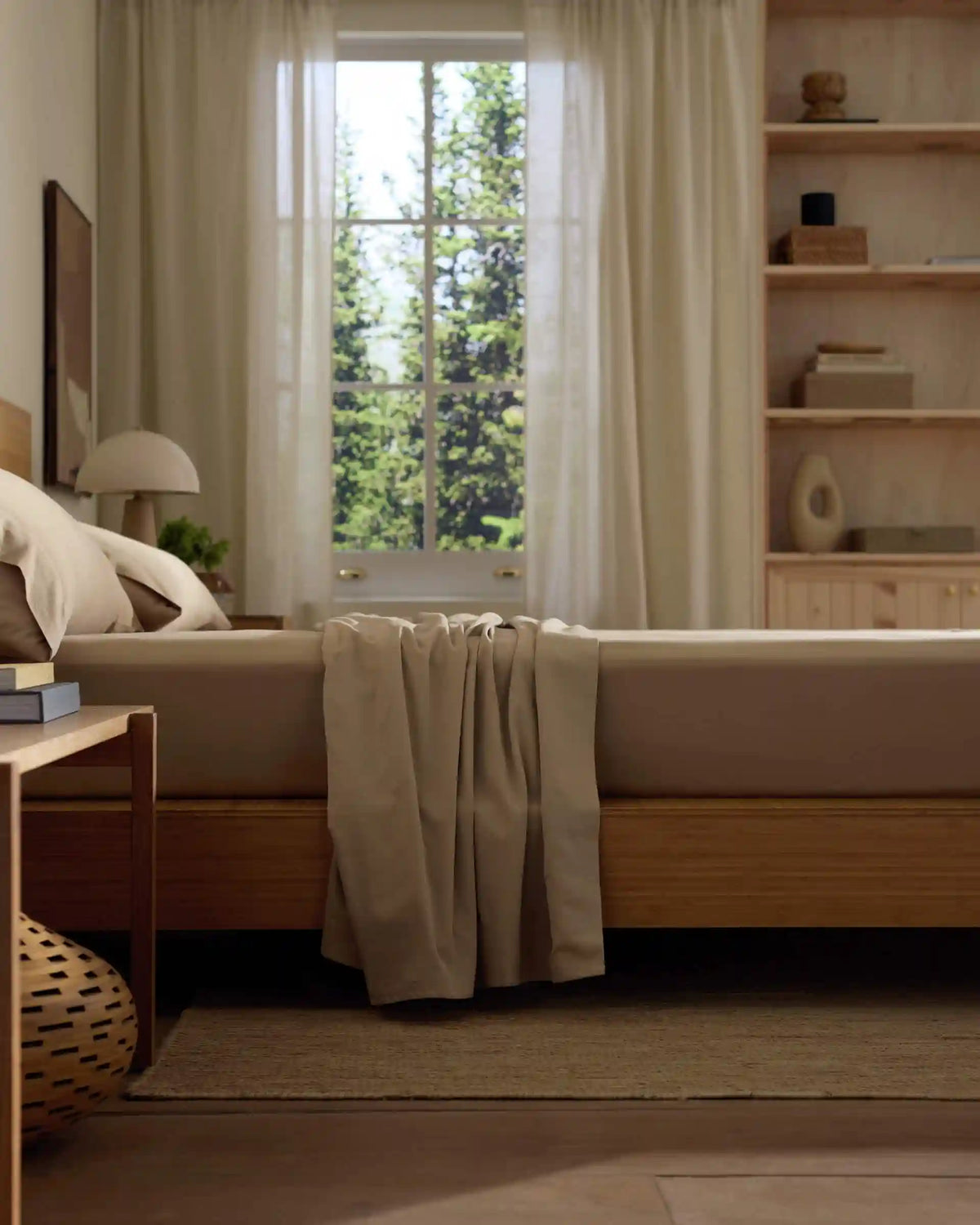 Soft-Wash Cotton Flat Sheet