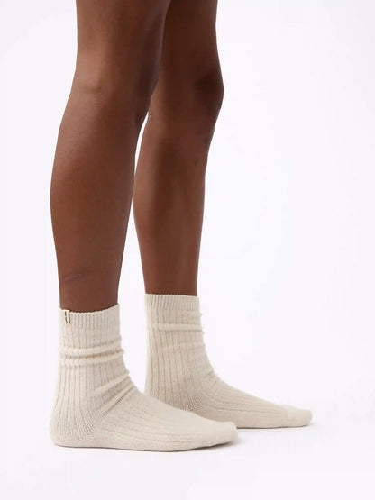 Women's Plush Lounge Calf Sock