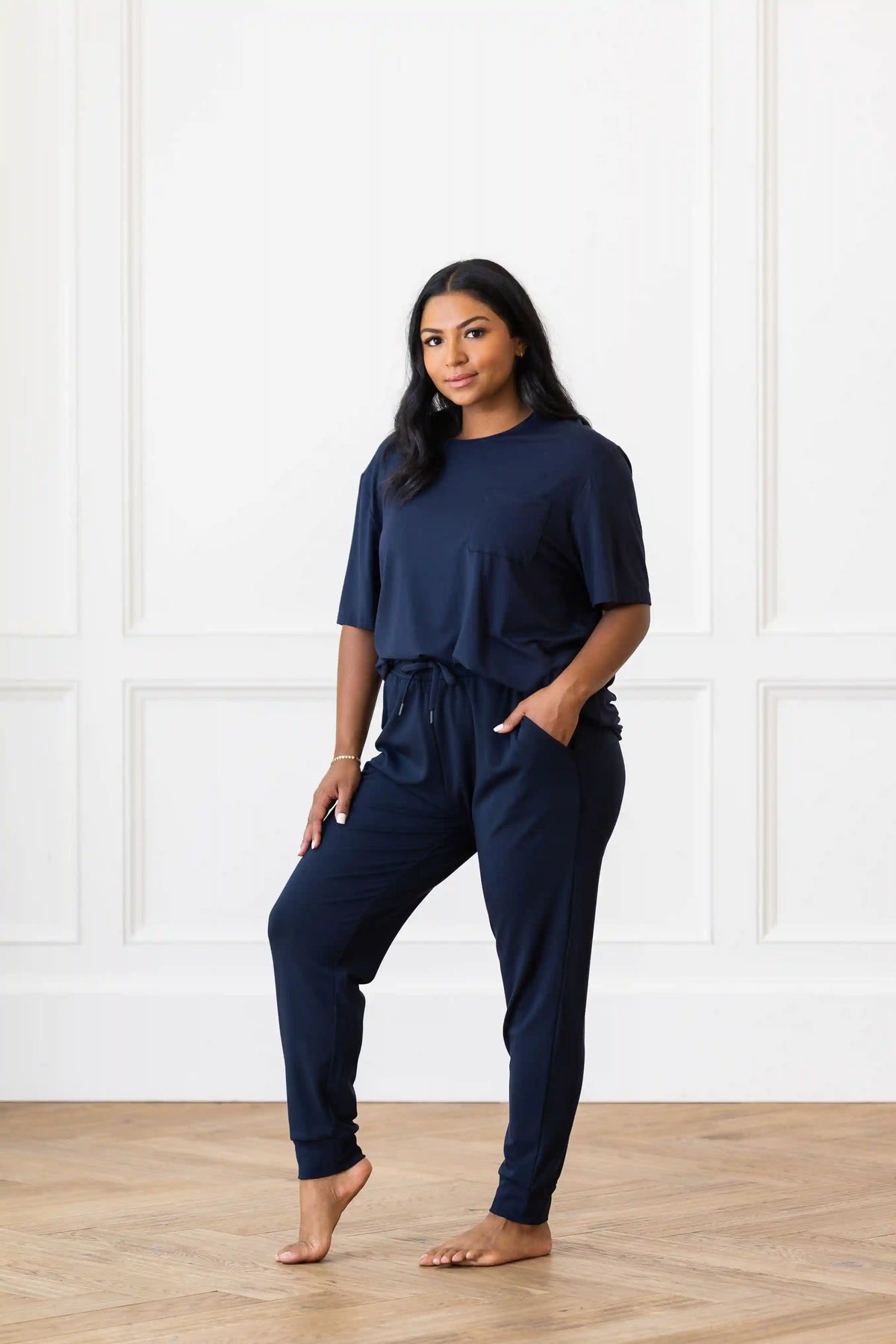 Women's Bamboo Stretch-Knit Lounge Tee - Last Chance