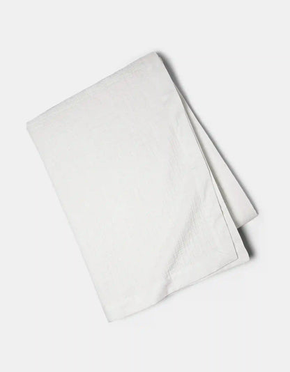 Waterfront Grid Matelasse Blanket