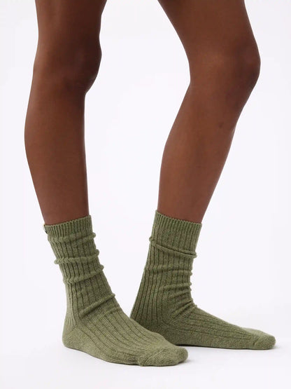 Women's Plush Lounge Calf Sock 3-Pack