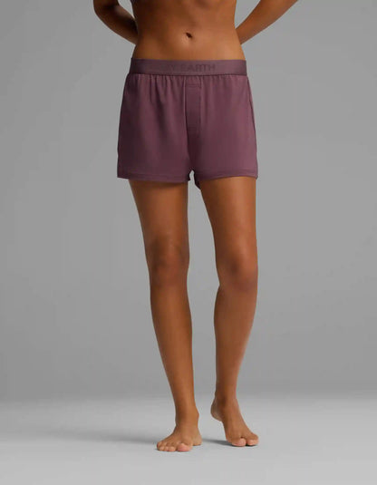 Women's First Layer Long Sleeve Sleep Tee & Boxer Short Set