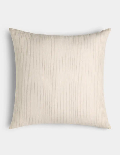 Striped Linen Throw Pillow