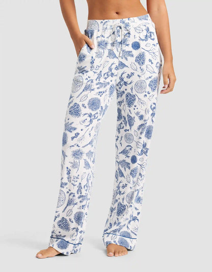 Women's Bamboo Stretch-Knit Long Sleeve Pajama Set - Last Chance