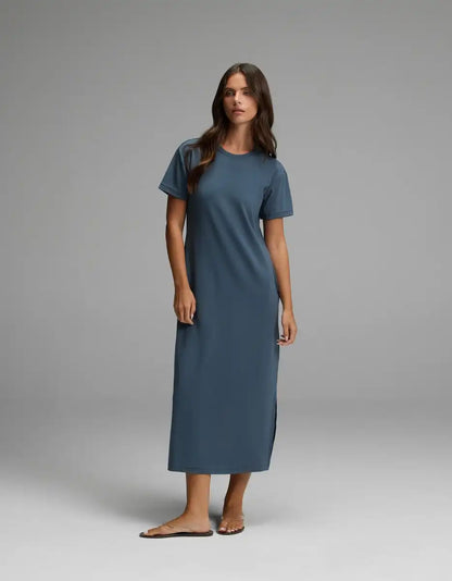 Women's Brushed Bamboo Midi Dress