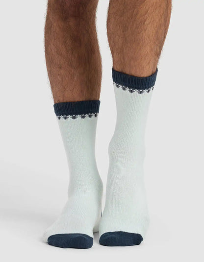 Mistletoe Plush Lounge Calf Sock