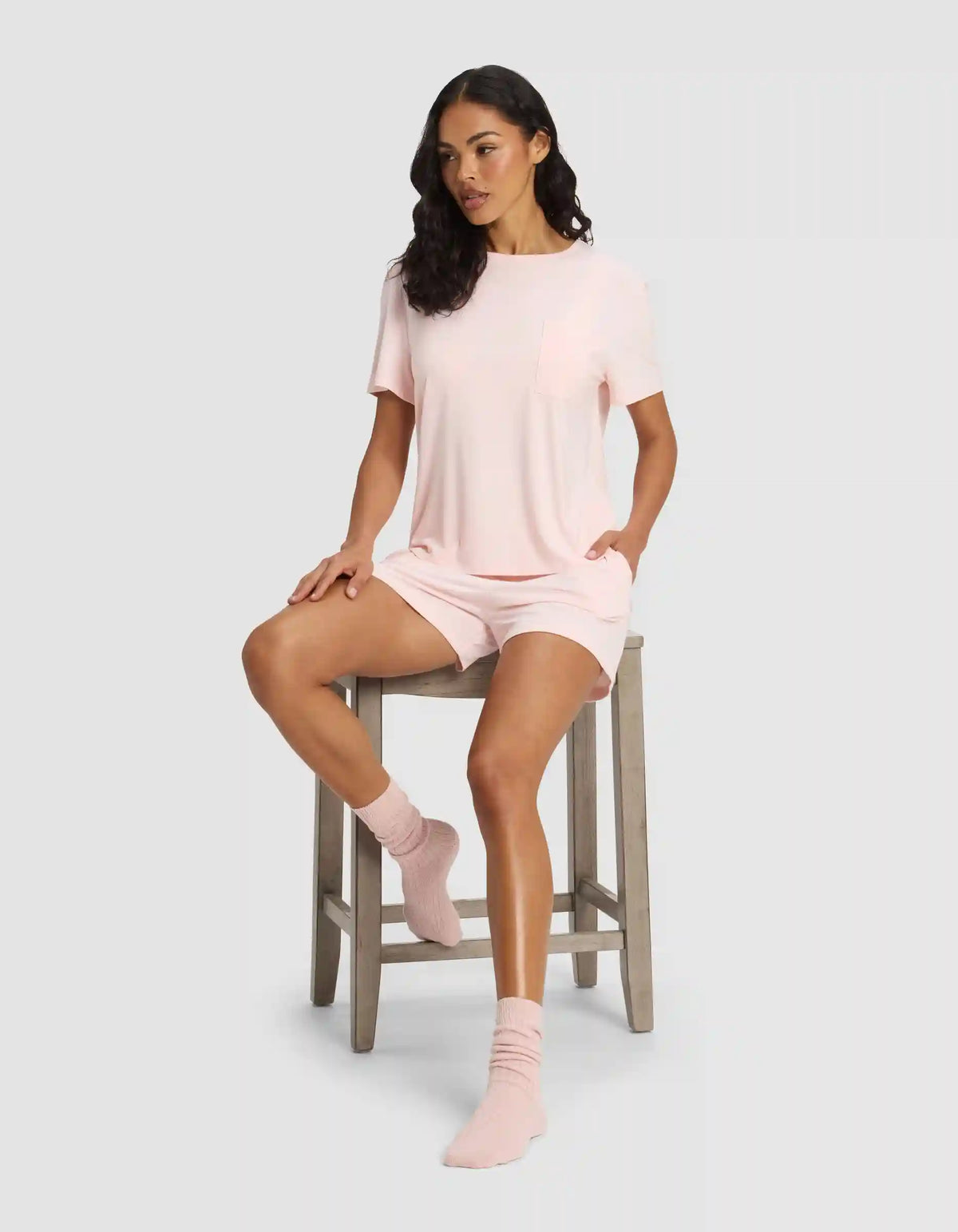 Women's Bamboo Stretch-Knit Lounge Tee - Last Chance