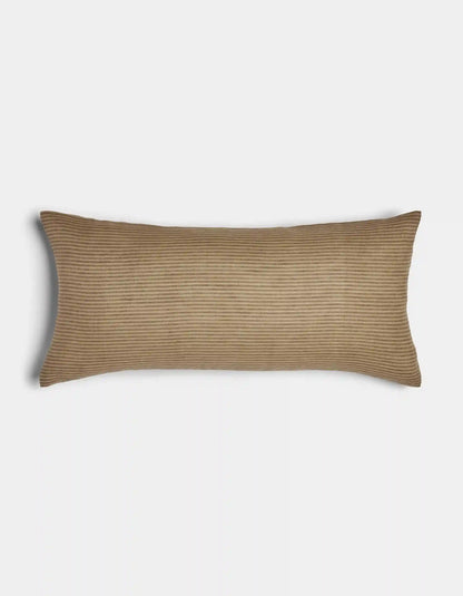 Striped Linen Throw Pillow