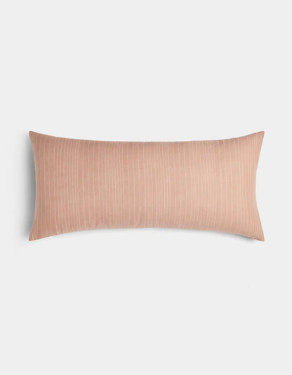 Striped Linen Throw Pillow