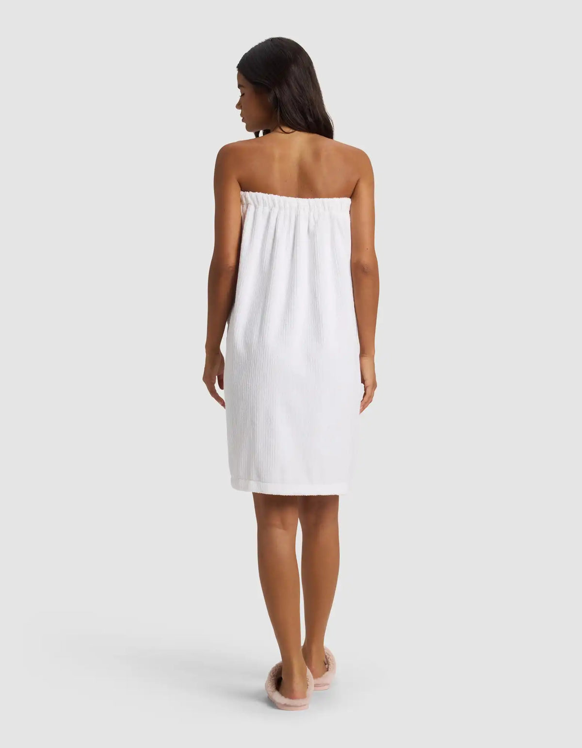 Ribbed Terry Bath Wrap