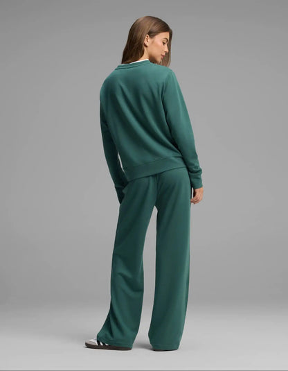 Women's Versa Crewneck & Wide Leg Pant Set