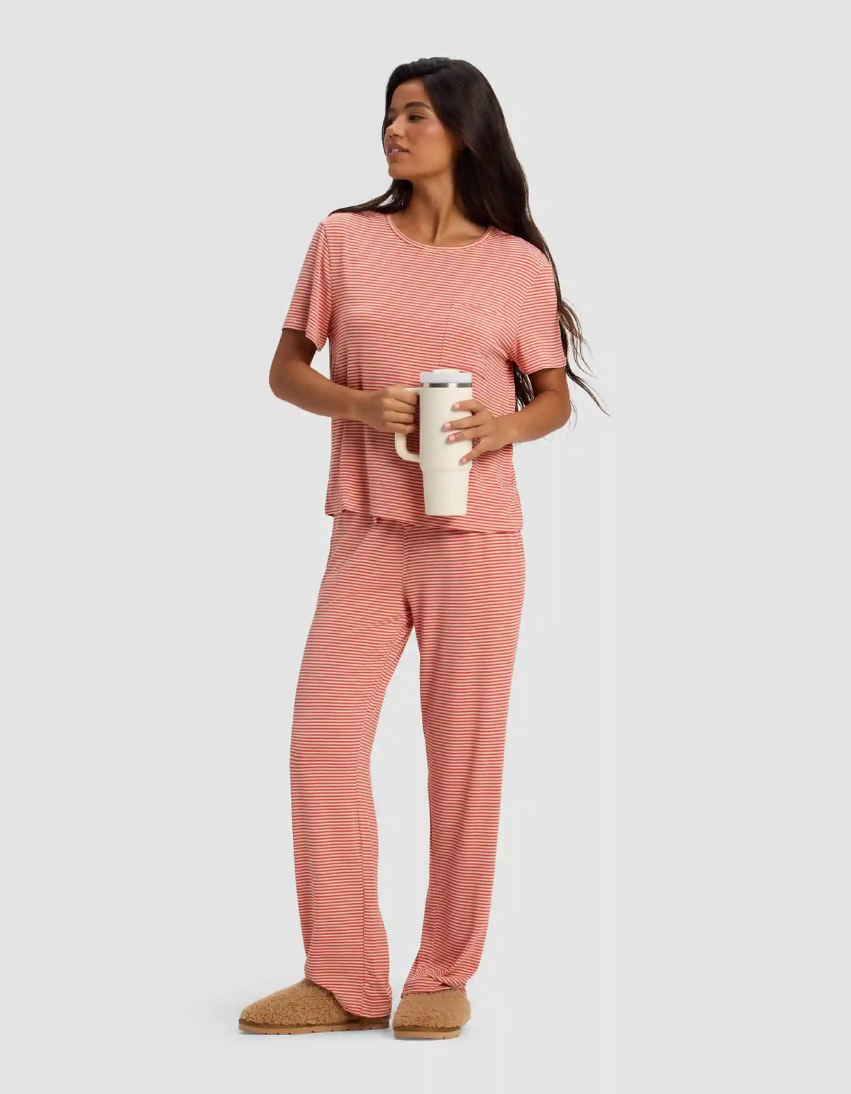 Women's Bamboo Stretch-Knit Lounge Tee