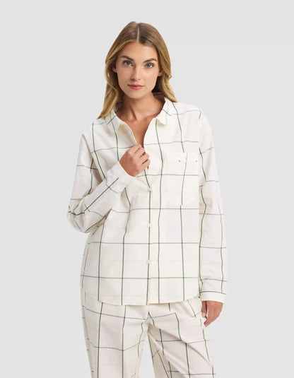 Women's Sutton Long Sleeve Pajama Top - Last Chance