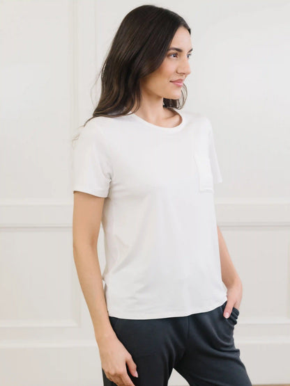 Women's Bamboo Stretch-Knit Lounge Tee