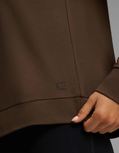 Women's Brushed Bamboo Pullover Crew