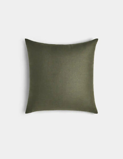 Linen Throw Pillow