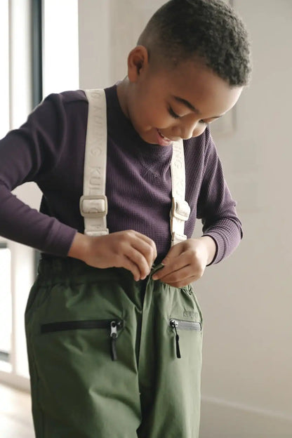 Children's Bamboo Waffle Knit Base Layer Long Sleeve
