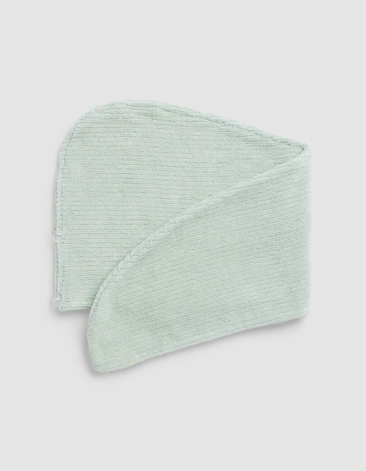 Ribbed Terry Hair Towel