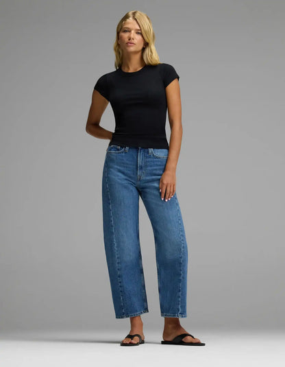 Women's Fine Ribbed Tee