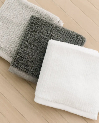 Ribbed Terry Washcloths - Last Chance