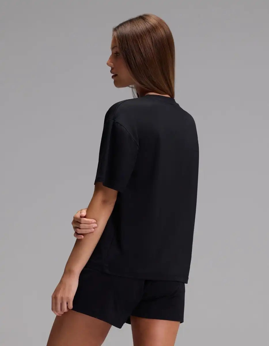 Women's First Layer Pajama Short Sleeve Tee & Boxer Short Set