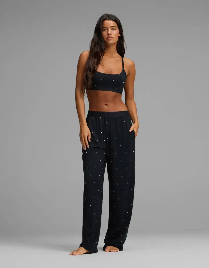 Women's First Layer Pajama Soft Bra & Pajama Pant Set