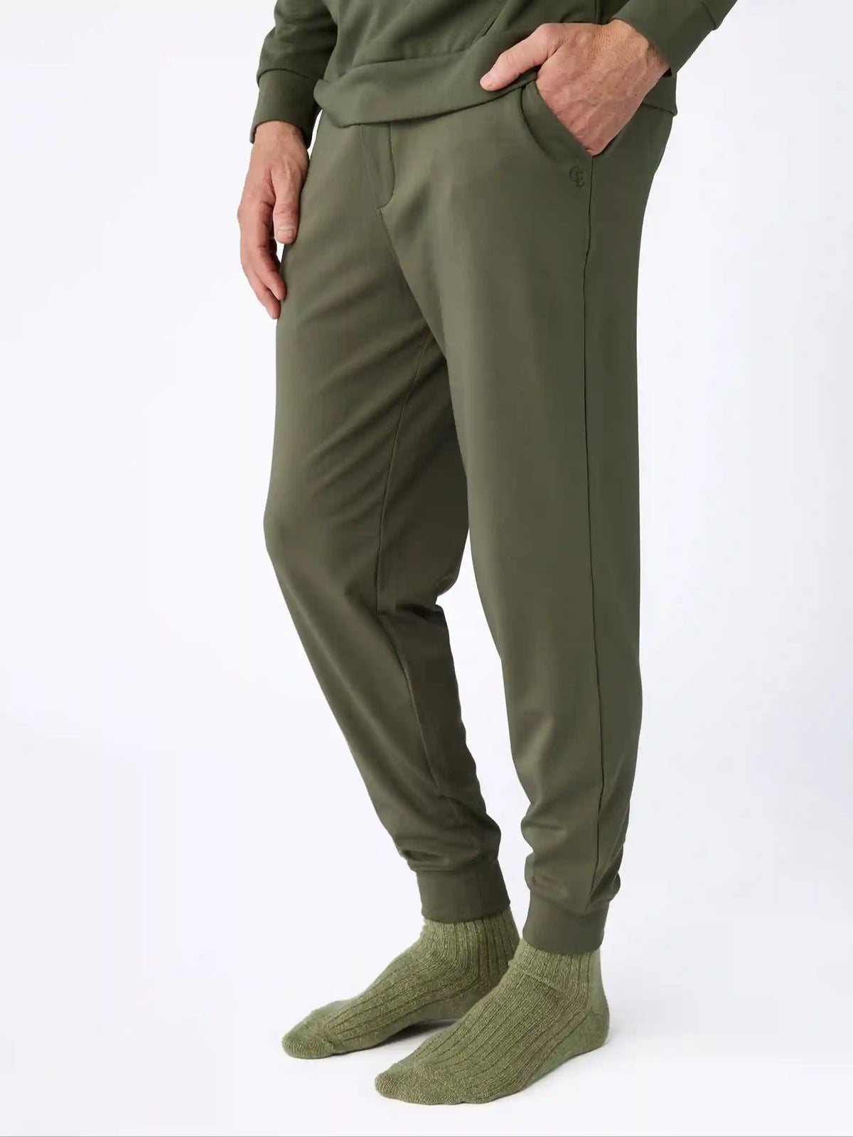 Men's Brushed Bamboo Jogger Pant TALL