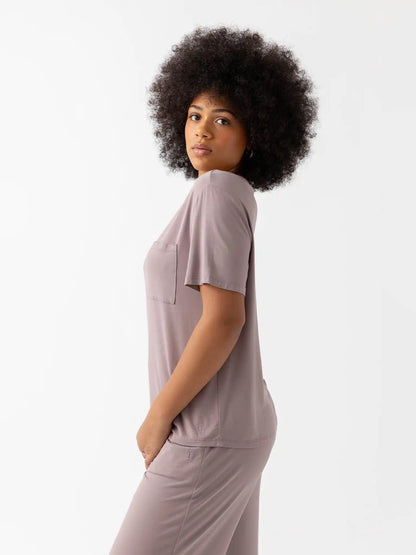 Women's Bamboo Stretch-Knit Lounge Tee - Last Chance