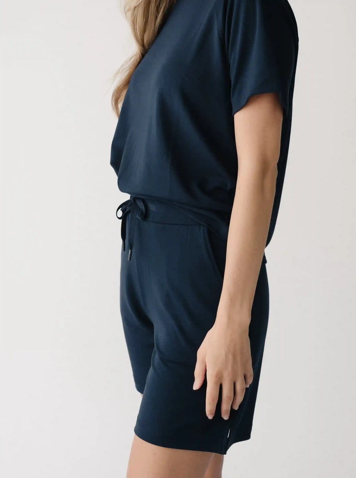 Women's Brushed Bamboo Mid-Length Shorts