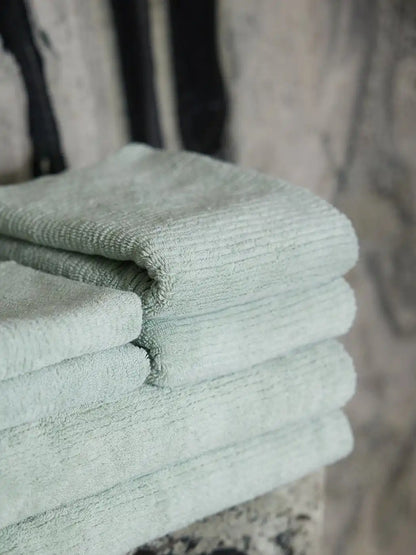 Ribbed Terry Hand Towels - Last Chance