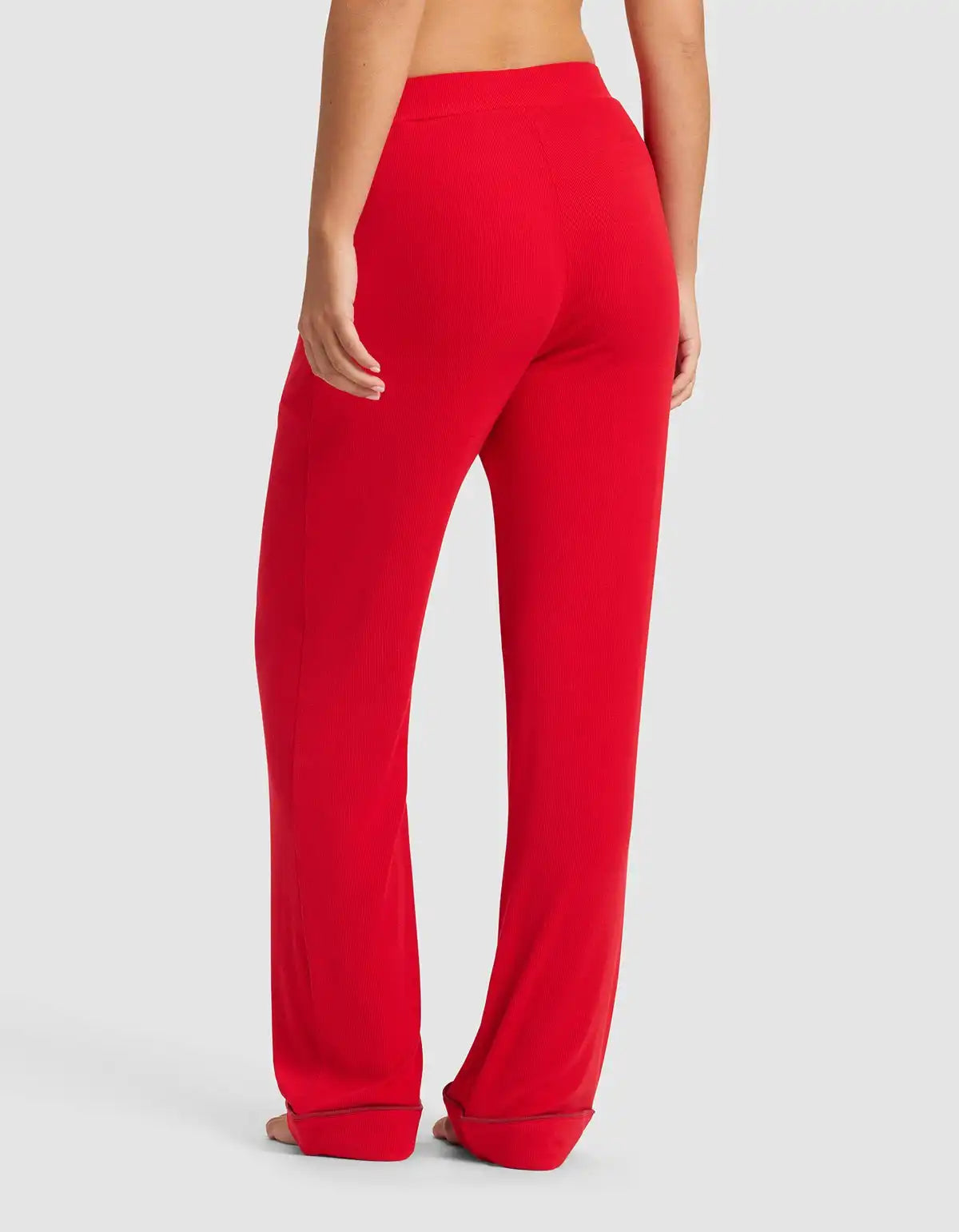 Women's Bamboo Rib Knit Classic Pajama Pant - Last Chance