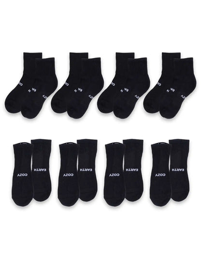 Men's Essential Quarter Sock 8-Pack