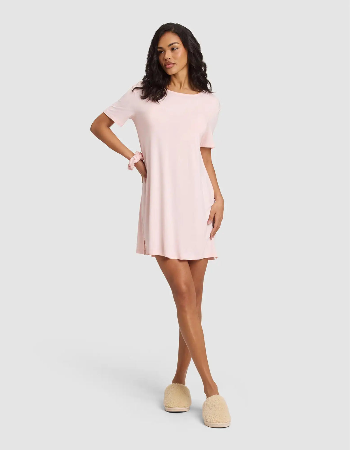 Women's Bamboo Stretch-Knit Sleep Dress