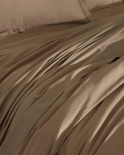 Soft-Wash Cotton Bedding Deluxe Bundle - Silk