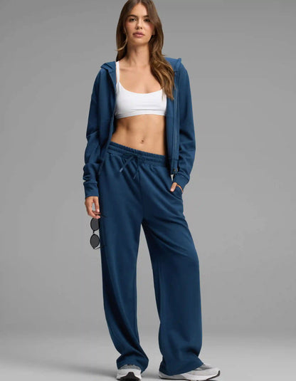 Women's Versa Full-Zip Hoodie & Wide Leg Pant Set