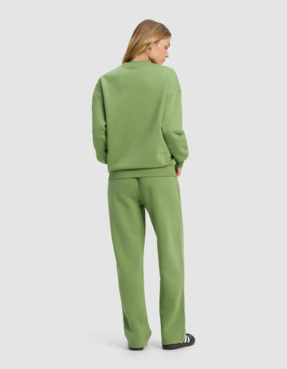 Women's CityScape Crewneck & Wide Leg Pant Set