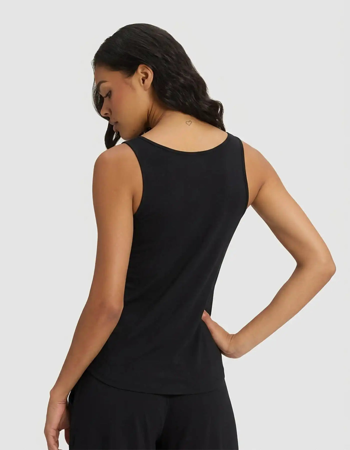 Women's Bamboo Stretch-Knit Tank & Tapered Pant Set