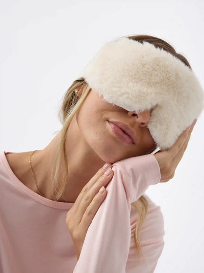 Faux Fur Sleep Mask - Last Chance