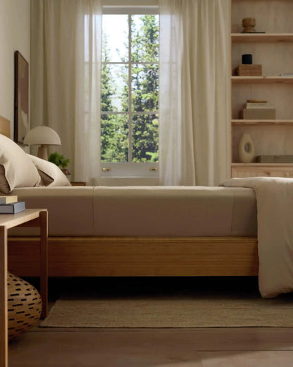 Soft-Wash Cotton Fitted Sheet
