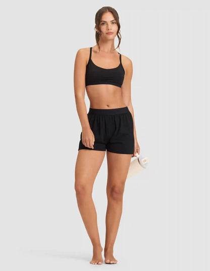 Women's First Layer Pajama Soft Bra & Boxer Short Set