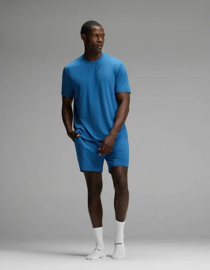 Men's First Layer Pajama Short Sleeve Tee & Short Set
