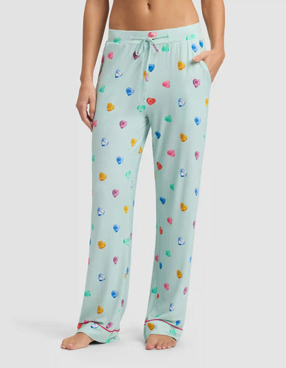 Women's Bamboo Stretch-Knit Long Sleeve Pajama Set - Last Chance