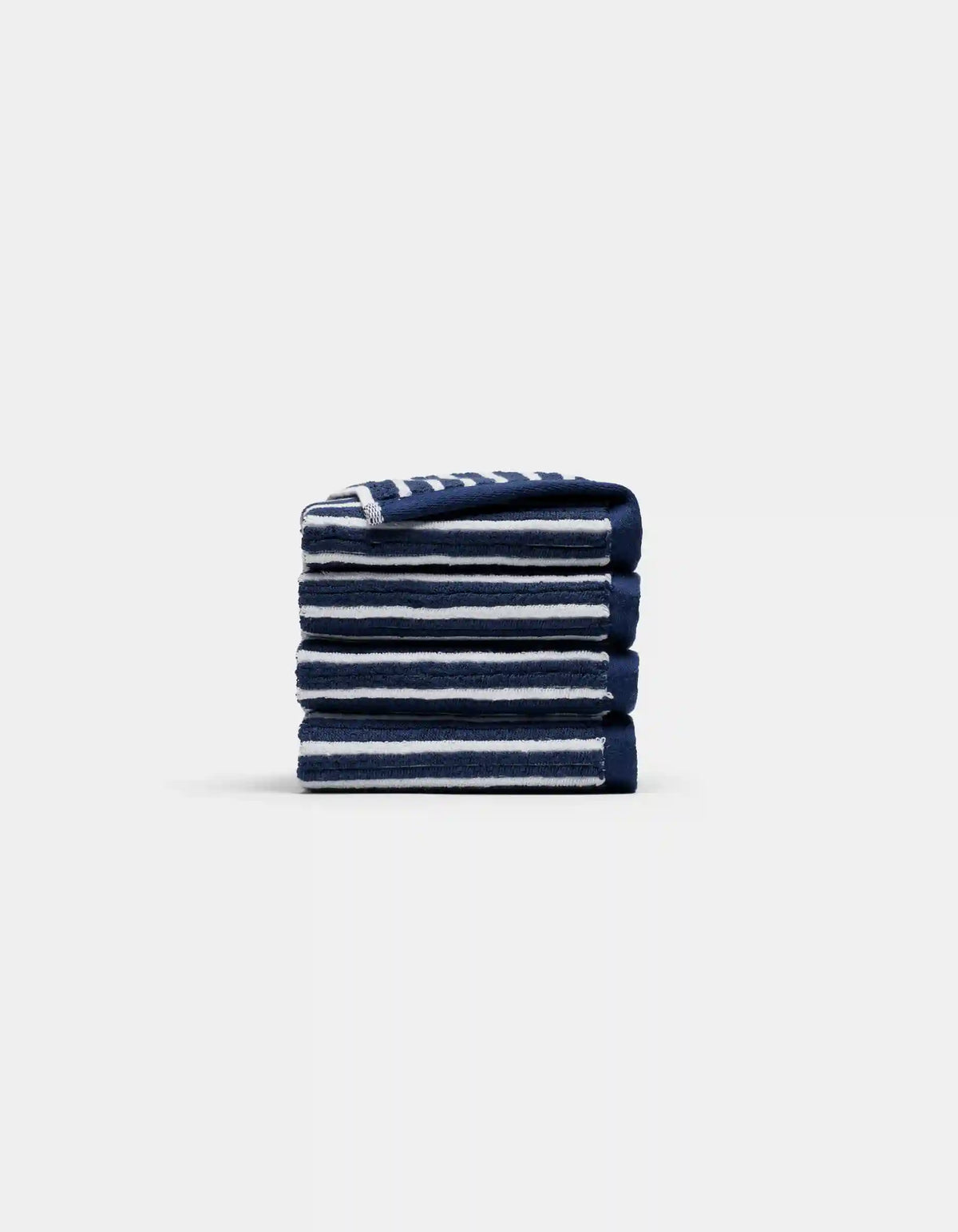 Ribbed Terry Washcloths