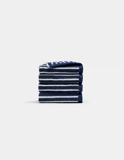 Ribbed Terry Bath Towel Set