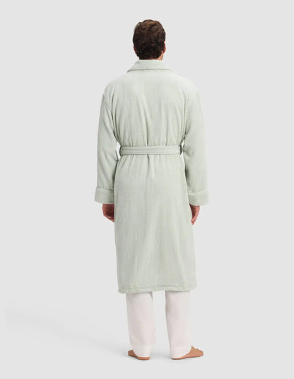 Ribbed Terry Bath Robe
